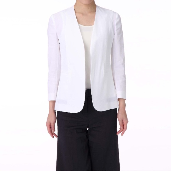 Theory Jackets & Blazers - Theory Lindrayia Linen Blend Blazer